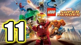 LEGO Marvel Super Heroes Walkthrough PART 11 PS3 Lets Play Gameplay TRUEHD QUALITY [upl. by Gawlas]