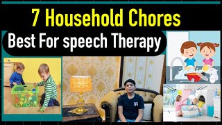 7 Household Chores for Best Speech Therapy speechtherapy cochlearimplant yt trending video new [upl. by Photina]