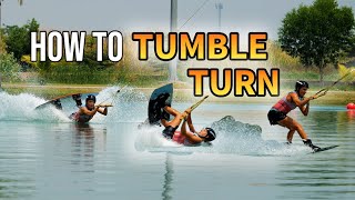 How to TUMBLE TURN  Getting Back on your Board [upl. by Ahsilaf]