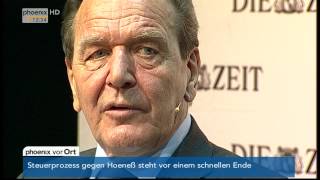 ZEITMatinee mit Gerhard Schröder vom 09032014 [upl. by Gelasias691]