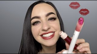 ASMR  Lip Application  Soft Whispers  Lip Smacking [upl. by Laural197]