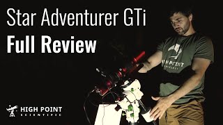 SkyWatcher Star Adventurer GTi  Full Review  High Point Scientific [upl. by Mixam]