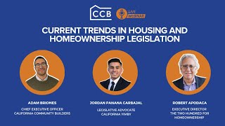 Current Trends in Housing and Homeownership Legislation [upl. by Noet]