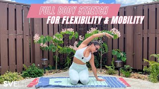 8 min Full Body Stretch For Flexibility amp Mobility [upl. by Armmat]