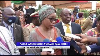 Inauguration officielle de nouvels infrastructures aéroportuaires de laéroport de Yaoundé Nsimalen [upl. by Acul790]