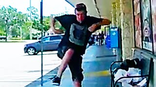 Man Challenges Cop to Karate Fight Instantly Regrets It [upl. by Aizitel]