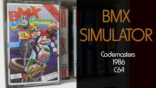 BMX Simulator  Codemasters 1986 C64 [upl. by Ycart]