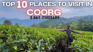 Coorg Top 10 places in 2024  Coorg tourist places  Must visit places In Coorg  Best Time to visit [upl. by Anerual]