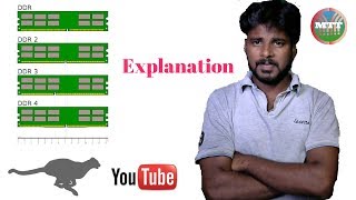 ddr vs ddr2 vs ddr3 vs dd4 difference in tamil [upl. by Fabyola313]