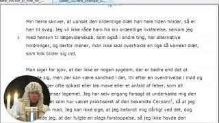 Mine Erfaringer om Diæt fra 1748 af Ludvig Holberg Hans epistel  essay  i ny oversættelse [upl. by Ultan]