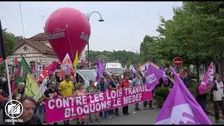 Manifestation pour la séparation du MEDEF et de lEtat devant HEC  300817 [upl. by Panta]