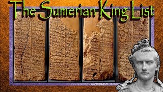 The Sumerian king list  WeldBlundell prism [upl. by Nibaj889]