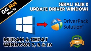 Install Semua Driver Sekali Klik Di Windows 7 8 81 amp 10 Dengan Mudah [upl. by Meadow23]