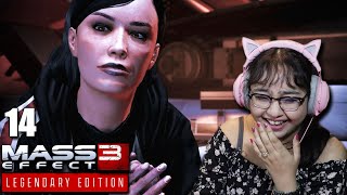 Shepard Is Losing It 😂  Mass Effect 3 Legendary Edition Part 14  First Playthrough  AGirlAndAGame [upl. by Einnad]