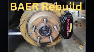 BAER SS4 Caliper Rebuild  AntiKnockback Springs [upl. by Samal]