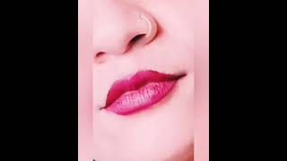 How to make lipstick 💄 😍 shape 💄 😍 💋lipstick hackslipstick viral fashion beauty MissValiya [upl. by Warfield]