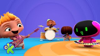 Los más grandes éxitos de los bebés  Mini Beat Power Rockers  Discovery Kids [upl. by Yeliah]