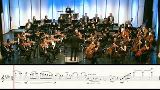 Brahms Sinfonía No1  Concertmaster Solo  Santy Abril [upl. by Knarf]