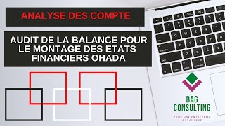 AUDIT DE LA BALANCE DES COMPTES OHADA [upl. by Gregorio786]