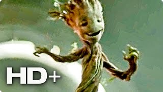 Baby Groot  Dancing 2017 Guardians Of The Galaxy 2 [upl. by Euqinitram170]