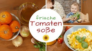 Die BESTE Tomatensoße mit gelben Tomaten schnell und einfach  Einwecken schnell erklärt [upl. by Rhiamon]