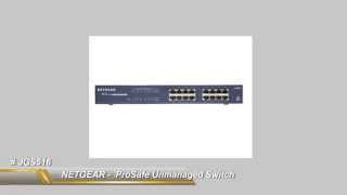 JGS516 NETGEAR Switch at Genisys [upl. by Zischke763]