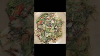 Shorts 쭈꾸미부추전 Webfootoctopus chive pancake whatieatinaday pescatarian Koreanrecipe [upl. by Tammie]