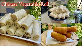 ঘরে থাকা সবজি দিয়ে তৈরি মজাদার ভেজিটেবল রোল ॥ Bangladeshi Vegetable Roll Recipe Bakery Style Shiter [upl. by Sudnak567]