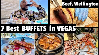 7 BEST BUFFETS in LAS VEGAS vegasbuffet vegaseats vegasfoodie [upl. by Attennot195]