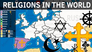 Religions in the world [upl. by Macswan800]