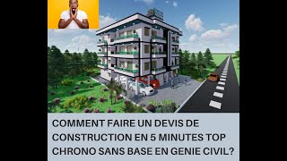 Comment faire un devis batiment [upl. by Burnaby]