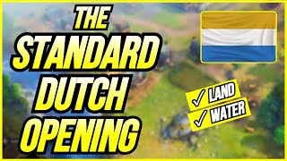 The Standard Dutch Build Order AOE3 [upl. by Cynarra]