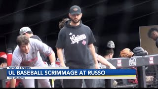 Lady Cajuns take down Texas State UL baseball opens season with scrimmage [upl. by Seeto]