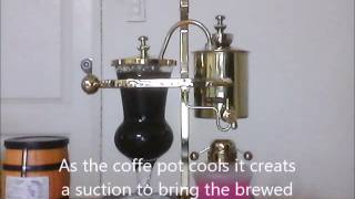 Our New Balancing Syphon Coffee Maker [upl. by Jedthus]