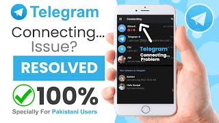 How To Fix Telegram Connecting Issue In Pakistan  Telegram Connecting Problem Resolved 100 [upl. by Hodosh]