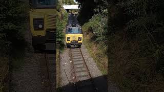 6 tone 70814 on a light loco movement from Grangemouth Ineos to Aberdeen Waterloo shorts train [upl. by Callean]