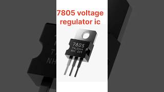 7805 voltage regulator ic short youtubeshortsviral [upl. by Becki]