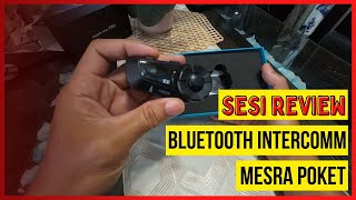 TNICER G1EX  Bajet Bluetooth Intercomm Motosikal Terbaik [upl. by Jovia]