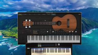 Ample Ethno Ukulele Kamaka HF3 Demo and Review [upl. by Francie]