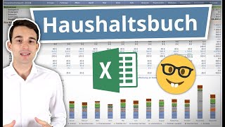 Excel Haushaltsbuch erstellen amp führen  Anleitung inkl Vorlage 📊 [upl. by Brucie332]