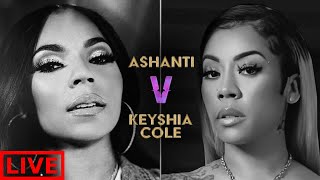 ASHANTI VS KEYSHIA COLE VERZUZ BATTLE LIVE VERZUZTV [upl. by Cosenza]