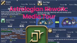 Astrologian Rework Analysis  Dawntrail Media Tour Tooltips Link to all tooltips in description [upl. by Nortad]