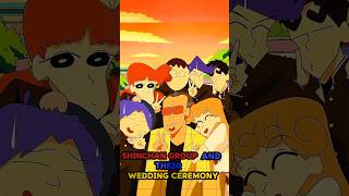 SHINCHAN FRIENDS AND THEIR WEDDING CEREMONYanime shinchanfriendsedit weddingshortssubscribe [upl. by Shaylah]