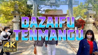 Dazaifu Tenmangu Shrine  Walking Tour in Fukuoka Japan 2023 [upl. by Oesile]