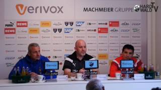 19 Spieltag  Pressekonferenz nach dem Spiel SV Sandhausen  FC Erzgebirge Aue [upl. by Ivers583]