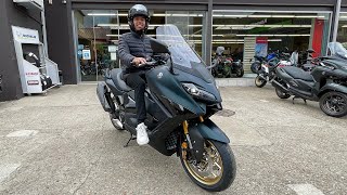 LIVRAISON DU NOUVEAU TMAX TECH MAX 2022  JAI RETOURNÉ MA VESTE [upl. by Seadon801]