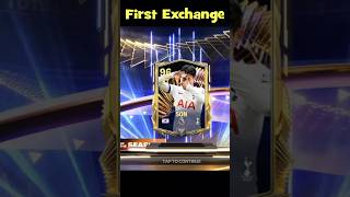 WE GOT HUENG MIN SON TEAM OF THE SEASON EXCHANGE PACK IN EA FC FIFA MOBILE 24 shorts fcmobile [upl. by Laidlaw]