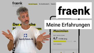 fraenk  Test amp Erfahrungsbericht sehr ausführlich [upl. by Ainad]