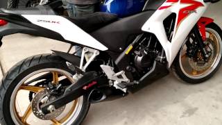 CBR 250 escapamento esportivo Soffiatto [upl. by Aterg147]