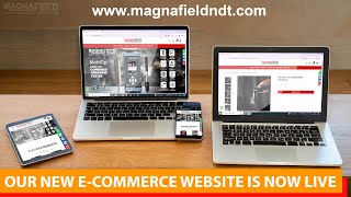 wwwmagnafieldndtcom  Our New ECommerce Website  Magnafield Electronics and Engineering Pvt Ltd [upl. by Kcirdla]